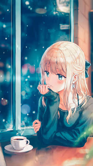 Betowerende Anime-landskap: Betowerende Wêreld van Fantasie — Pragtige anime Muurpapier