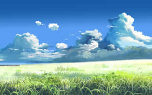 Betowerende Anime-Wonderland — Pragtige anime Muurpapier
