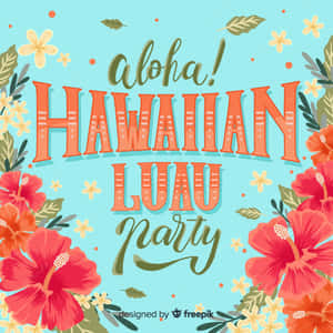 Luau-agtergrond — iPad (A16) Muurpapier