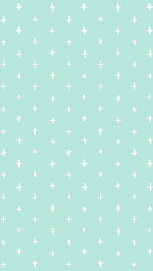 Oulike Pastelgroen — Pastelgroen Muurpapier