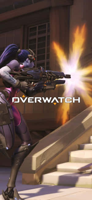 Iphone X Overwatch Agtergrond — iPhone 13 Mini Muurpapier