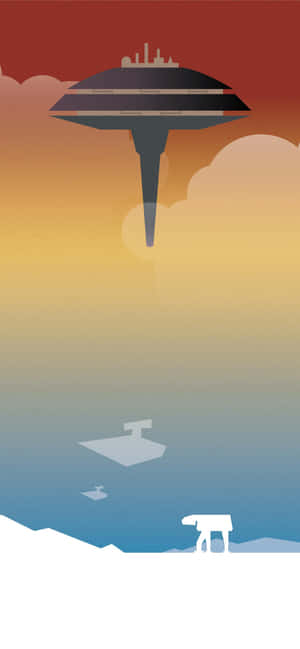 Betree die Wolke van Bespin vir 'n Majestueuse Uitsig — Nothing Phone (3) Muurpapier