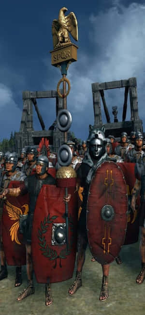 iPhone Xs Total War Rome 2 Agtergrond — iPhone 13 Muurpapier