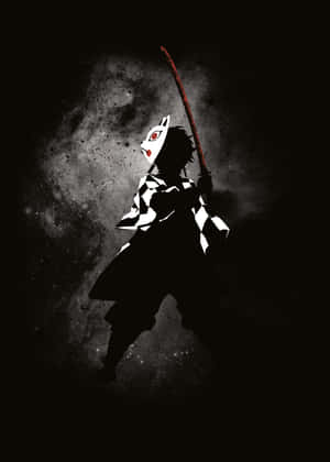 Dark Demon Slayer — Vivo Pad5 Muurpapier