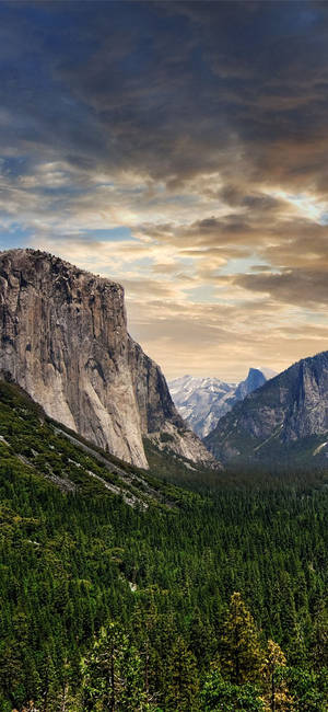 Yosemite iPhone — Galaxy A Muurpapier