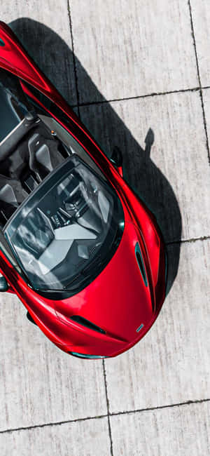 iPhone X McLaren 720s-agtergrond — Motorola Edge Muurpapier