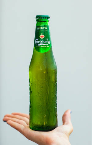 Bierbottel van Carlsberg Bier — Xiaomi Pad Mini Muurpapier