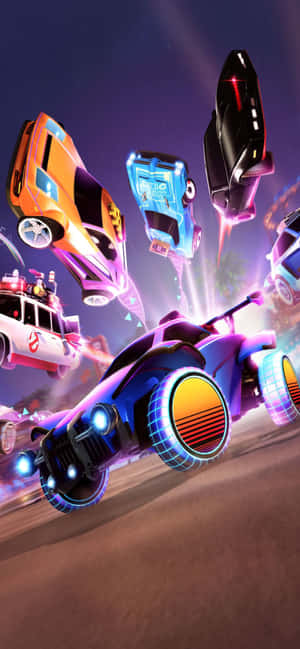iPhone Xs Max Rocket League Agtergrond — iPhone 14 Plus Muurpapier