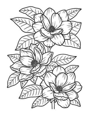 Blom Inkleur Prente — iPad 9de Generasie Muurpapier