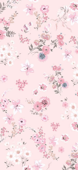 Blomme Agtergrond — Tecno Pop X 4G Muurpapier