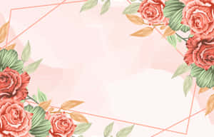Blomme-agtergrond — Bloem Muurpapier