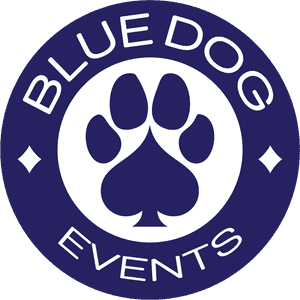 Blou Hond Geleenthede Logo