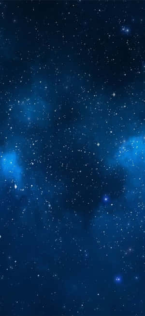 Blue Galaxy Iphone — Oppo Reno16 Pro Muurpapier