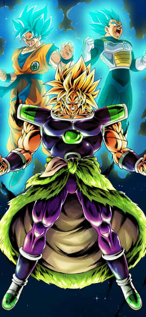 Broly iPhone — Huawei nova 16 SE Muurpapier