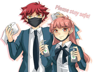 Unordinary — Anime karakters GIF Muurpapier
