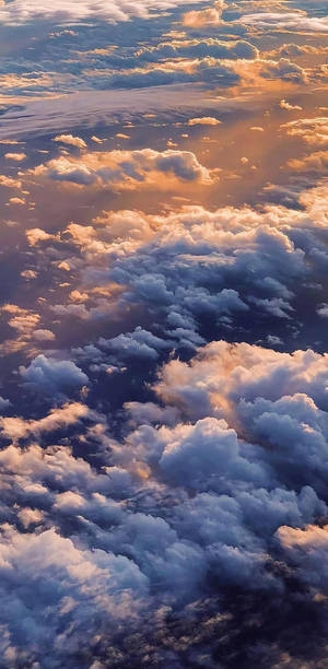 Bo die wolke iPhone 12-agtergrond — iPhone 12 Muurpapier