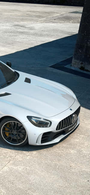 Iphone Xs Mercedes Amg Agtergrond — Galaxy M36 Muurpapier