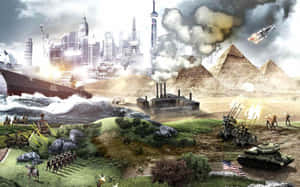 4K Civilization V Agtergrond — 4K Muurpapier