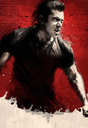 Bollywood-held Salman Khan Vektorkuns — Vivo Pad5 Muurpapier