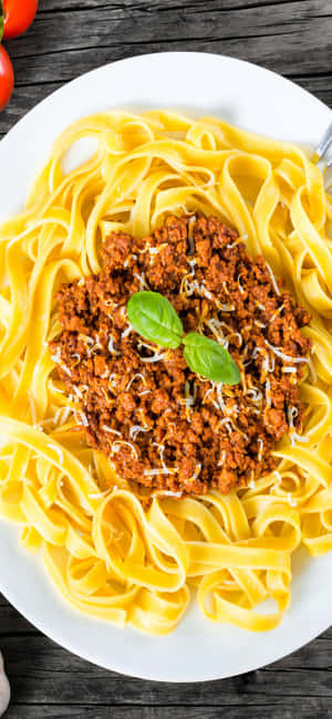 iPhone X Pasta Agtergrond — iPhone 16 Plus Muurpapier