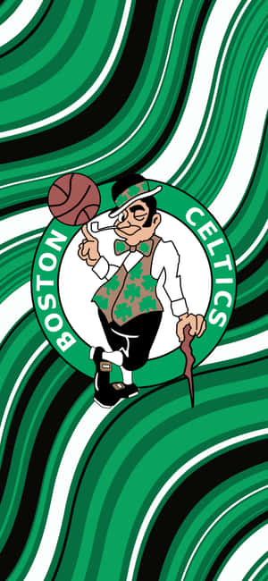Boston Celtics agtergrond — Xiaomi 15T Pro Muurpapier