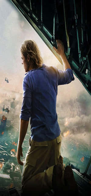iPhone XS Max World War Z-agtergrond — iPhone 16 Plus Muurpapier