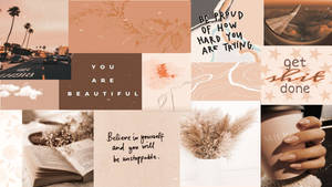 Bruin en Room Collage Pinterest Skootrekenaar