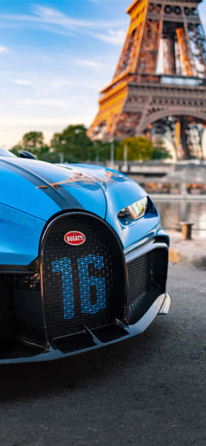 Bugatti Agtergrond — OnePlus N6 Lite Muurpapier