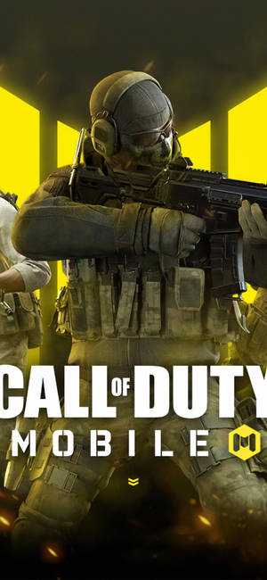 Call Of Duty: Mobile Logo Ghost — iPhone 18 Pro Muurpapier