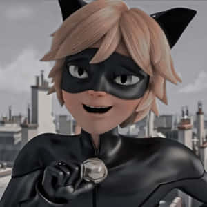 Cat Noir prente — Cat Noir Muurpapier
