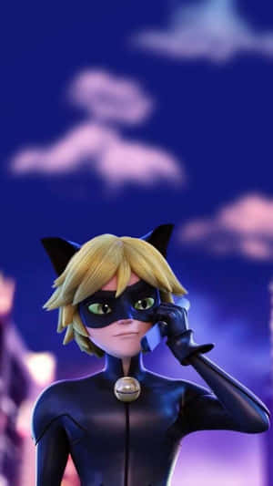 Cat Noir prente — Cat Noir Muurpapier