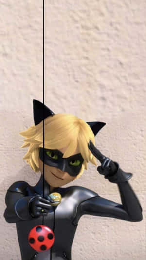 Cat Noir prente — Cat Noir Muurpapier