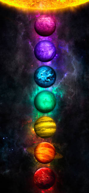 chakra — Galaxy A08 Muurpapier