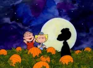 Charlie Brown Halloween-prente