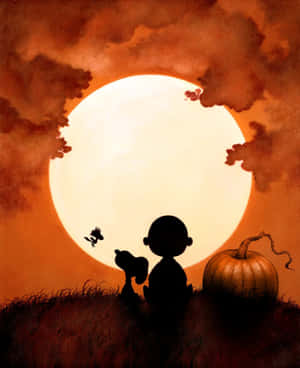 Charlie Brown Halloween-prente