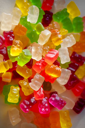 Chewy Gummies Portret — Huawei MatePad Edge Muurpapier