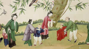 Chinese Agtergrond