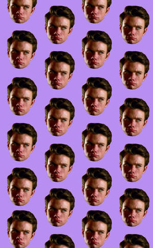 Chris Colfer Pers Esteties agtergrond — RedMagic Table Muurpapier