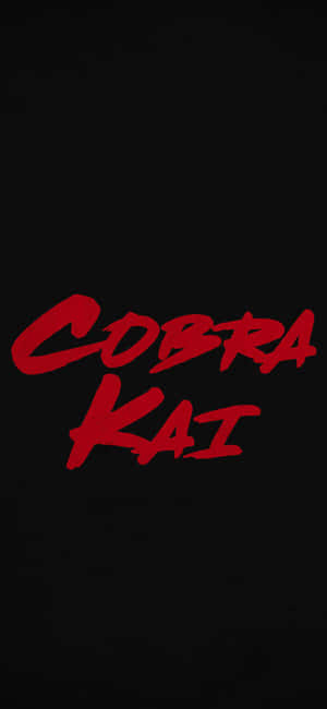 Cobra Kai Iphone Xr Agtergrond — RedMagic Muurpapier