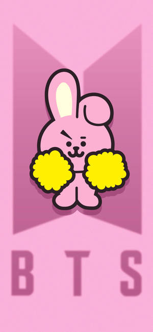 Cooky Bt21 Cheerleader muurpapier — iPhone 16 Pro Max Muurpapier