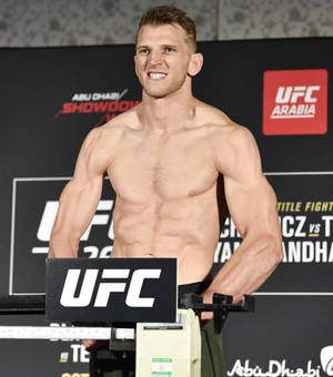 Dan Hooker Glimlag Op Skaal — Honor Magic V Muurpapier