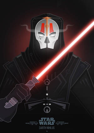 Darth Nihilus vektorkuns muurpapier — OnePlus Pad Go 2 Muurpapier