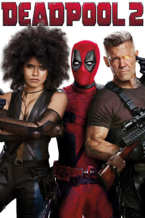Deadpool 2 - Bek met 'n Mond in Aksie — Oppo Pad Muurpapier