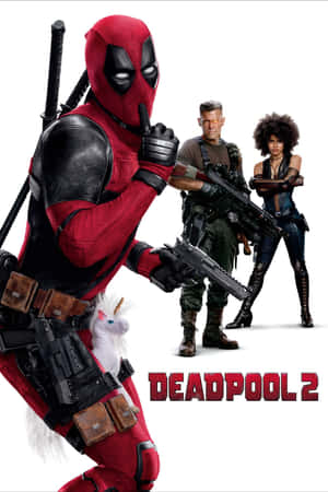 Deadpool 2 - Hoë Resolusie Rolprentplakkaat — Vivo Pad SE Muurpapier