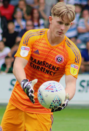 Dean Henderson Vang Die Bal — Xiaomi Pad Muurpapier