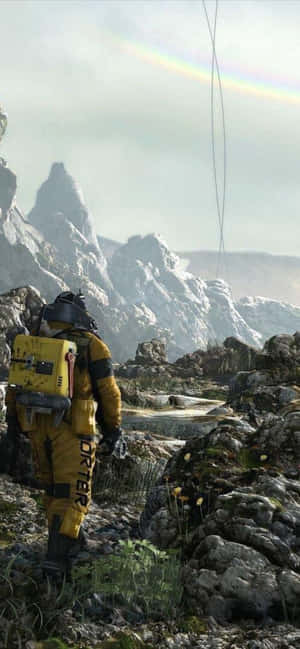 Iphone Xs Max Death Stranding Agtergrond — IQOO Muurpapier