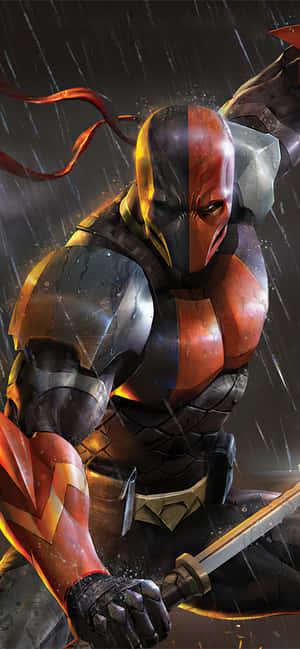 Deathstroke agtergrond — Honor 600 Smart Muurpapier