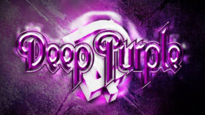 Deep Purple Band wat rock illustrasie — Donker pers estetika Muurpapier