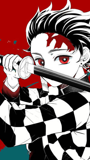 Demon Slayer Foonillustrasie Tanjiro