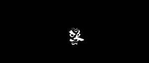 Demon Slayer Swart en Wit — Cool Demon Slayer Muurpapier